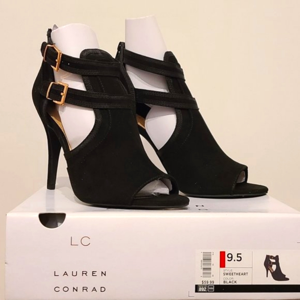 Open Toe Heels - Picture 2 of 6